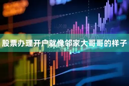 股票办理开户就像邻家大哥哥的样子